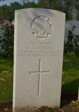 Stanley Kendall's grave. Died 23rd October 1917 age 39