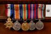 War medals of Walter Ellis Edwards