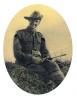 Sepia photograph of Bertram James Potter in uniform