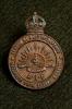 Medallion. Inscription reads: Issued by Dept of Defence, AIF, Returned from active service. 