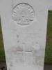 Photograph of grave stone. 